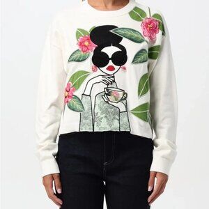 Alice Olivia Gleeson sweater